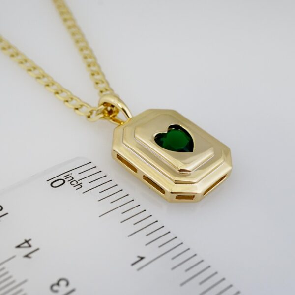 Cadena de Acero Bañada en Oro 14k – CH094 - Imagen 3