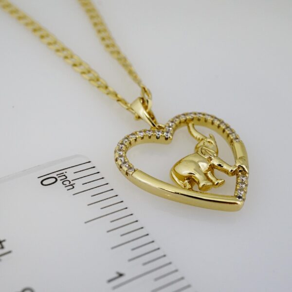 Cadena de Acero Bañada en Oro 14k – CH083 - Imagen 3