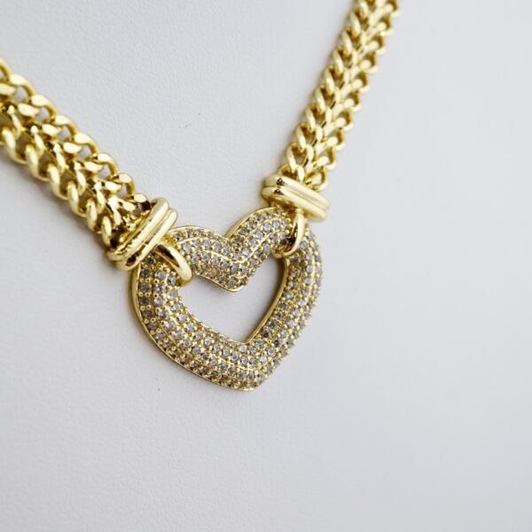 Set de Acero Inoxidable Bañado en Oro 14k - SET026 - Imagen 3