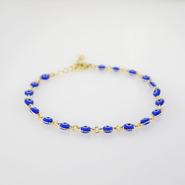 Brazalete de Acero Bañado en Oro 14k - BR059