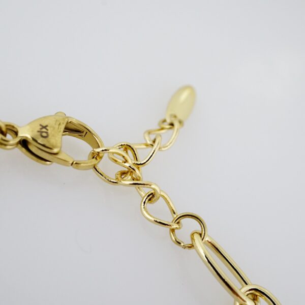 Brazalete de Acero Bañado en Oro 14k - BR056 - Imagen 3