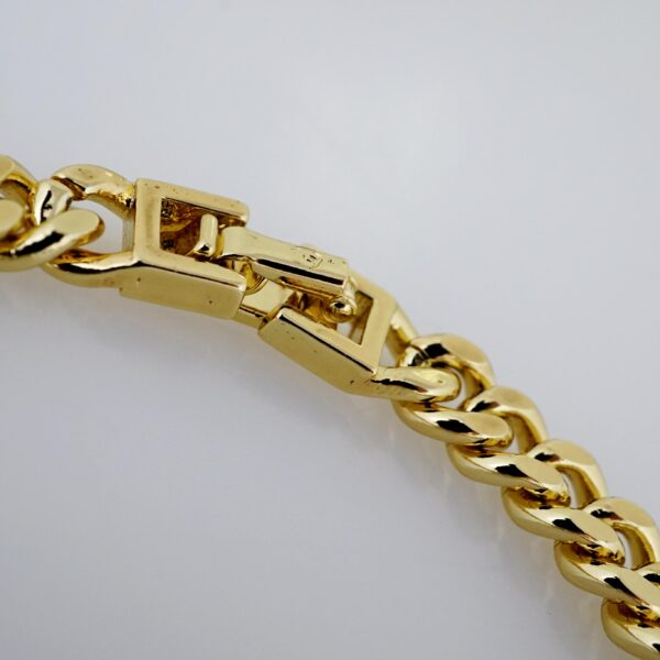 Brazalete de Acero Bañado en Oro 14k - BR052 - Imagen 3
