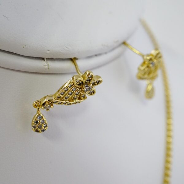 Set de Acero Inoxidable Bañado en Oro 14k - SET014 - Imagen 4