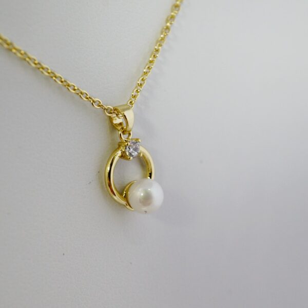 Set de Acero Inoxidable Bañado en Oro 14k - SET011 - Imagen 3