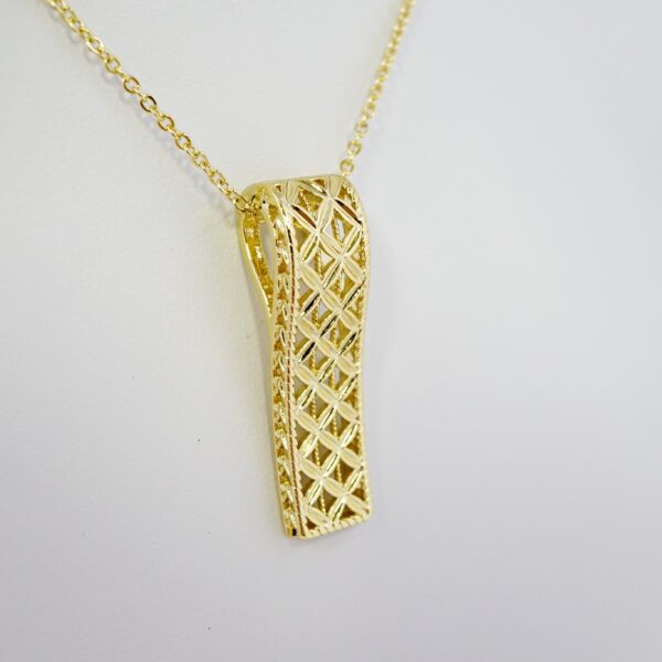 Set de Acero Inoxidable Bañado en Oro 14k - SET007 - Imagen 2