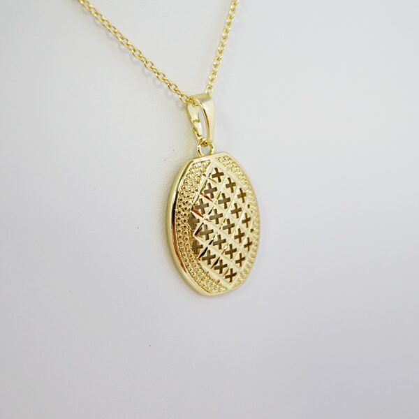 Set de Acero Inoxidable Bañado en Oro 14k - SET009 - Imagen 2