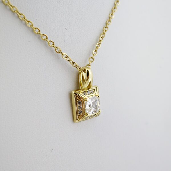 Set de Acero Inoxidable Bañado en Oro 14k - SET016 - Imagen 2