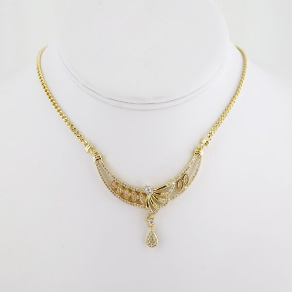 Set de Acero Inoxidable Bañado en Oro 14k - SET025