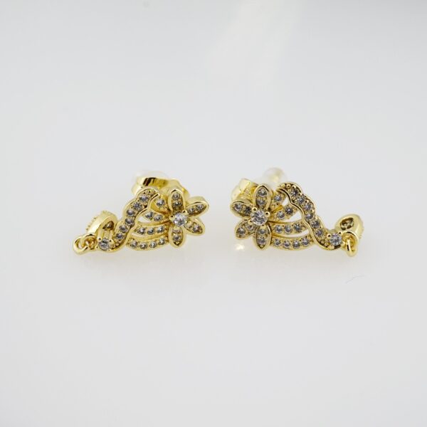 Set de Acero Inoxidable Bañado en Oro 14k - SET025 - Imagen 3