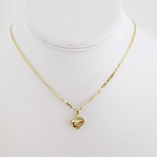 Set de Acero Inoxidable Bañado en Oro 14k - SET021
