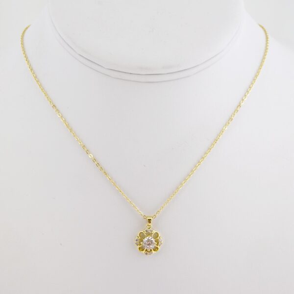 Set de Acero Inoxidable Bañado en Oro 14k - SET023