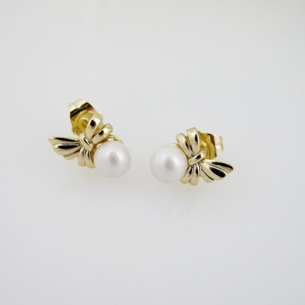 Set de Acero Inoxidable Bañado en Oro 14k - SET022 - Imagen 2