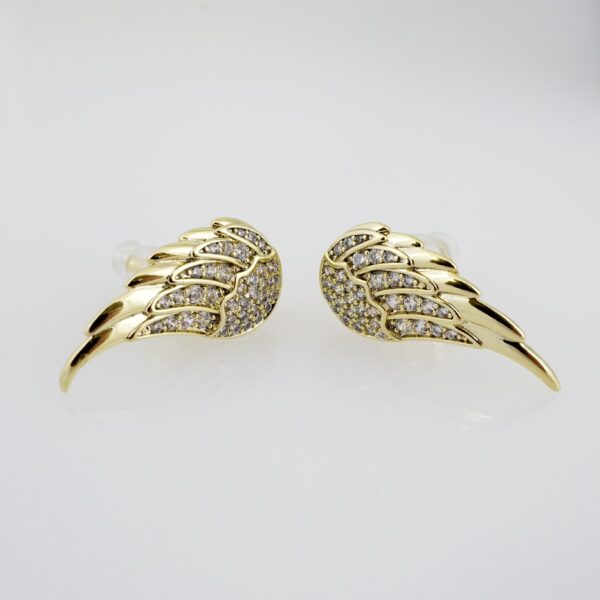 Set de Acero Inoxidable Bañado en Oro 14k - SET024 - Imagen 2
