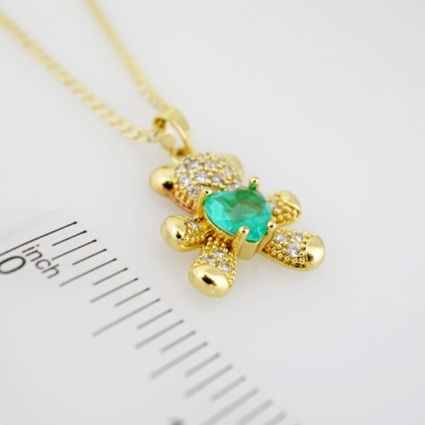 Set de Acero Inoxidable Bañado en Oro 14k - SET136 - Imagen 3
