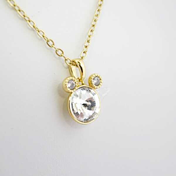 Set de Acero Inoxidable Bañado en Oro 14k - SET137 - Imagen 2