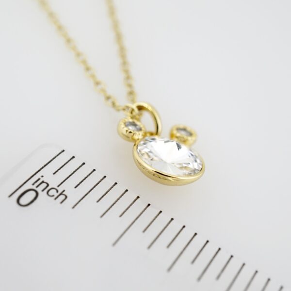 Set de Acero Inoxidable Bañado en Oro 14k - SET137 - Imagen 3