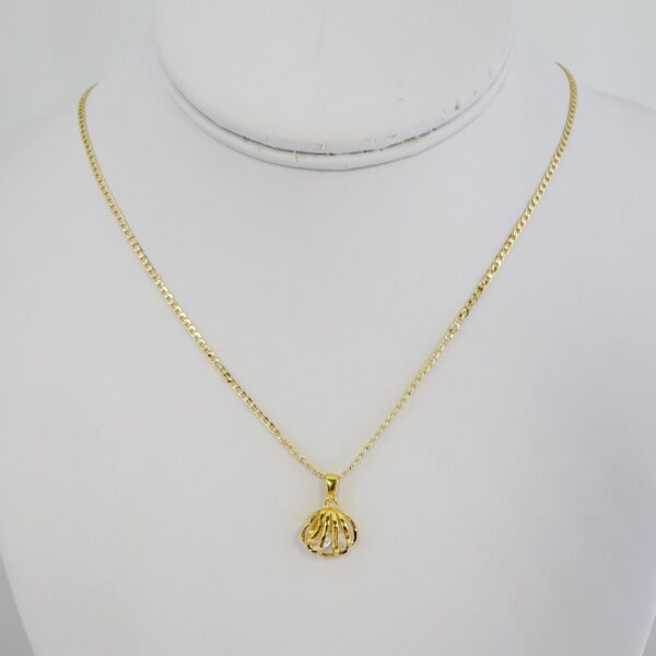 Set de Acero Inoxidable Bañado en Oro 14k - SET140