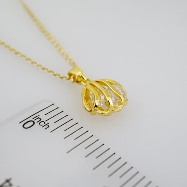 Set de Acero Inoxidable Bañado en Oro 14k - SET140 - Imagen 3