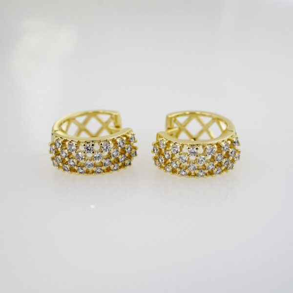 Set de Acero Inoxidable Bañado en Oro 14k - SET040 - Imagen 2