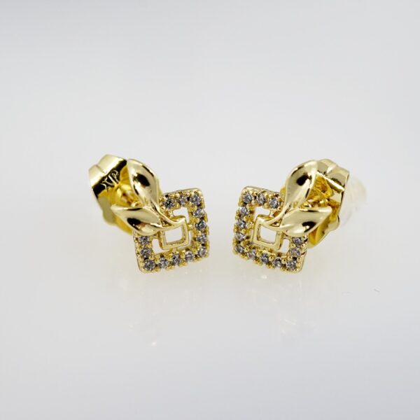 Set de Acero Inoxidable Bañado en Oro 14k - SET041 - Imagen 2