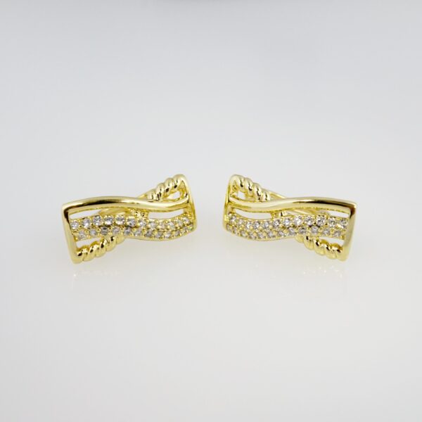 Set de Acero Inoxidable Bañado en Oro 14k - SET045 - Imagen 2