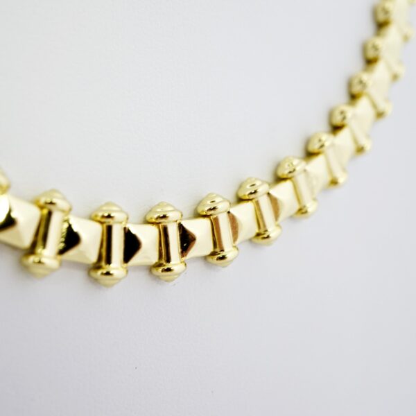 Set de Acero Inoxidable Bañado en Oro 14k - SET032 - Imagen 2