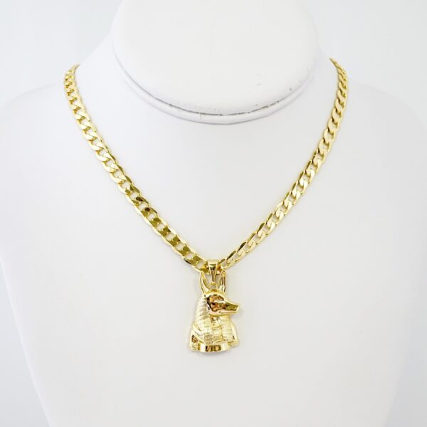 Cadena de Acero Bañada en Oro 14k – CH0199
