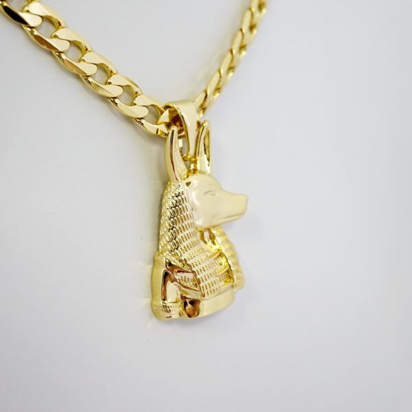 Cadena de Acero Bañada en Oro 14k – CH0199 - Imagen 2