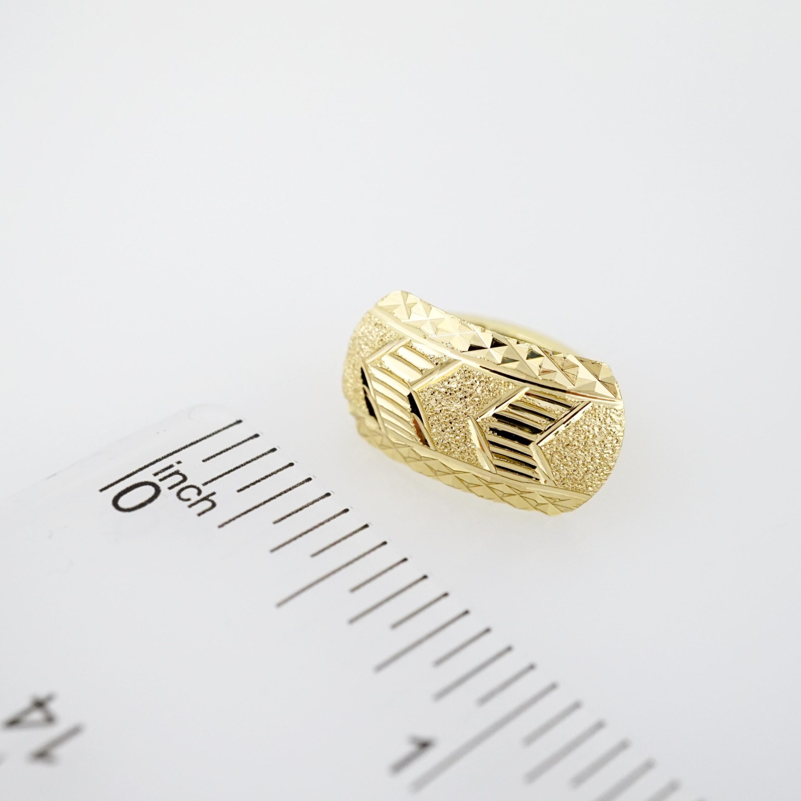 Arete de Acero Bañado en Oro 14k - EA518 - Imagen 3