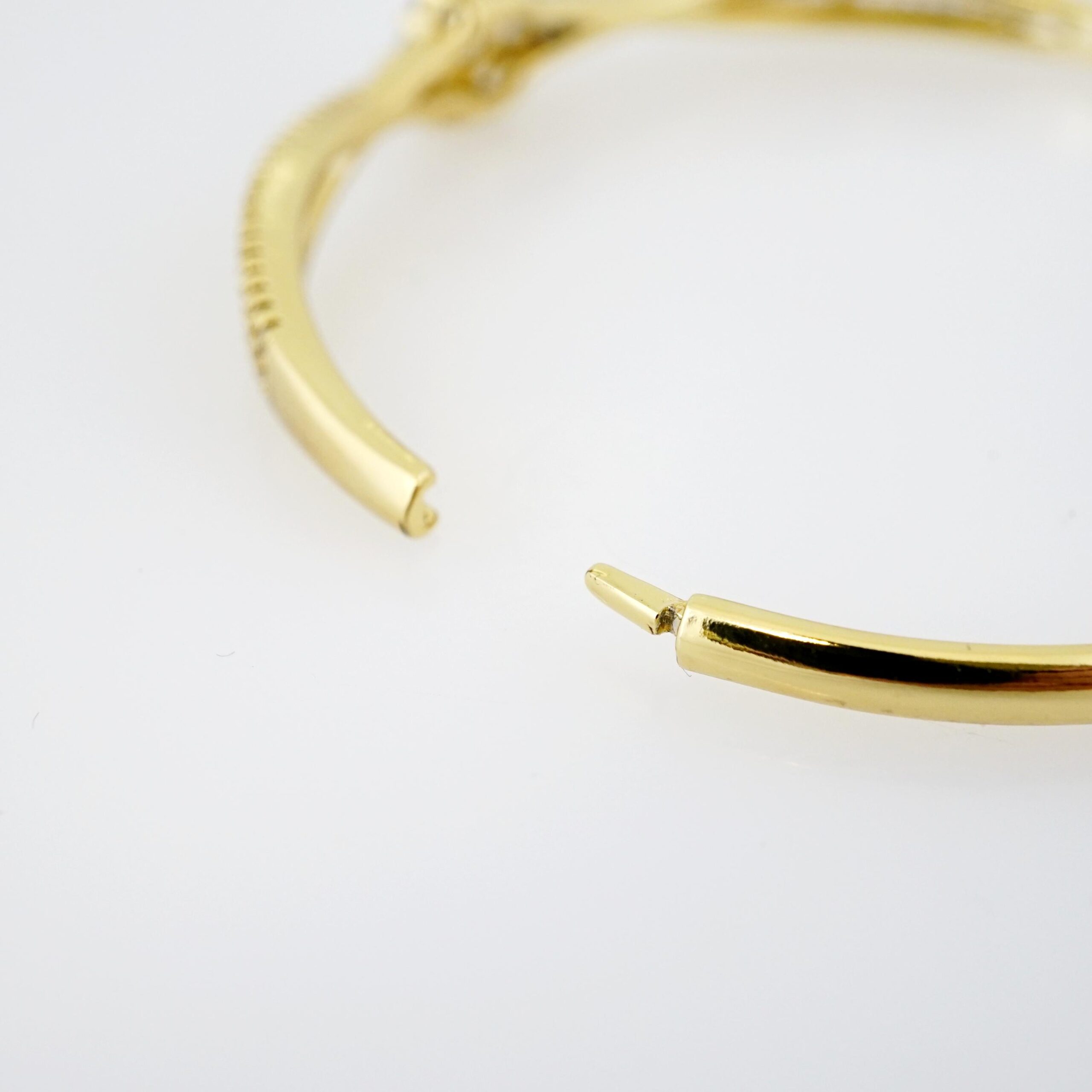 Pulso de Acero Bañado en Oro 14k - BA090 - Imagen 3