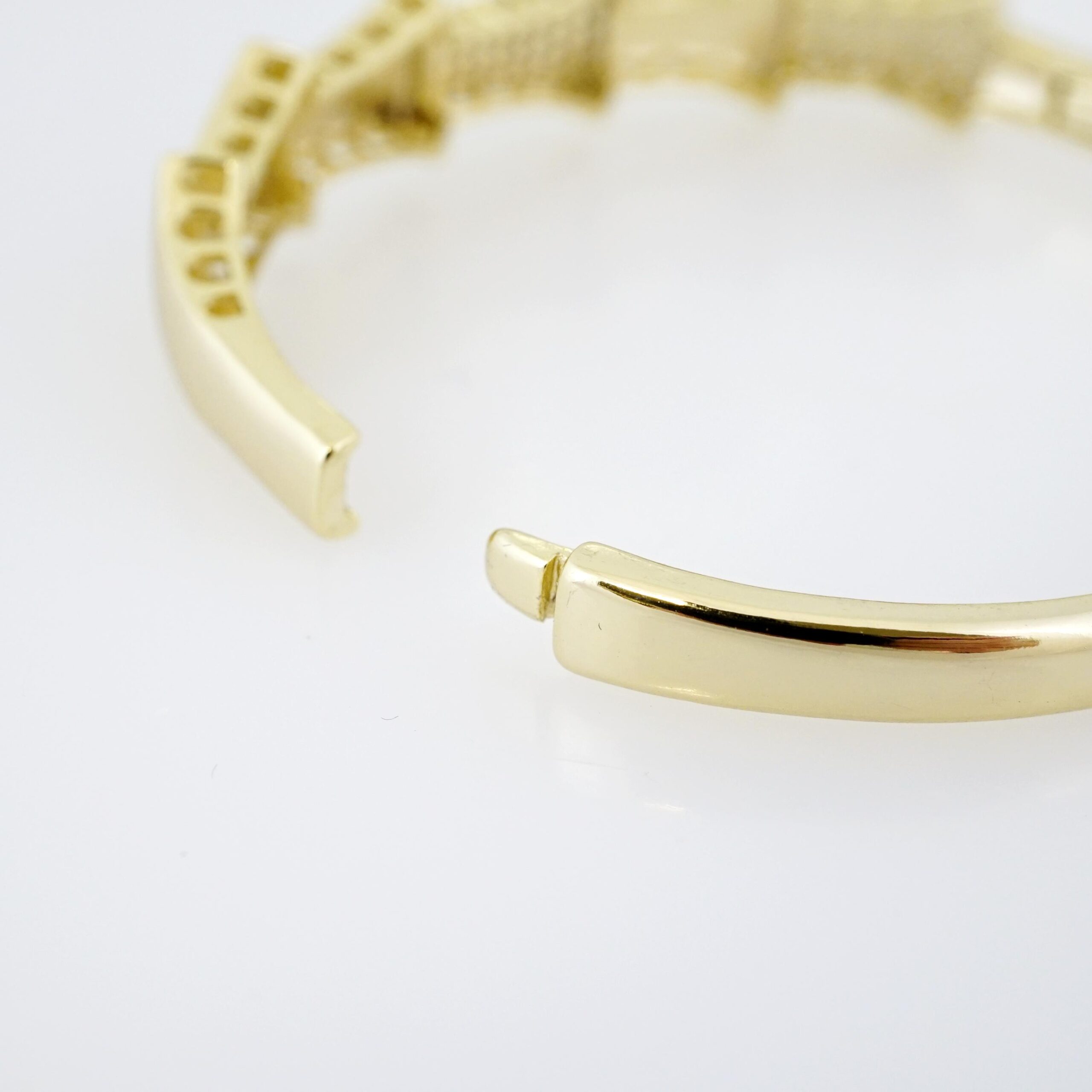 Pulso de Acero Bañado en Oro 14k - BA107 - Imagen 3