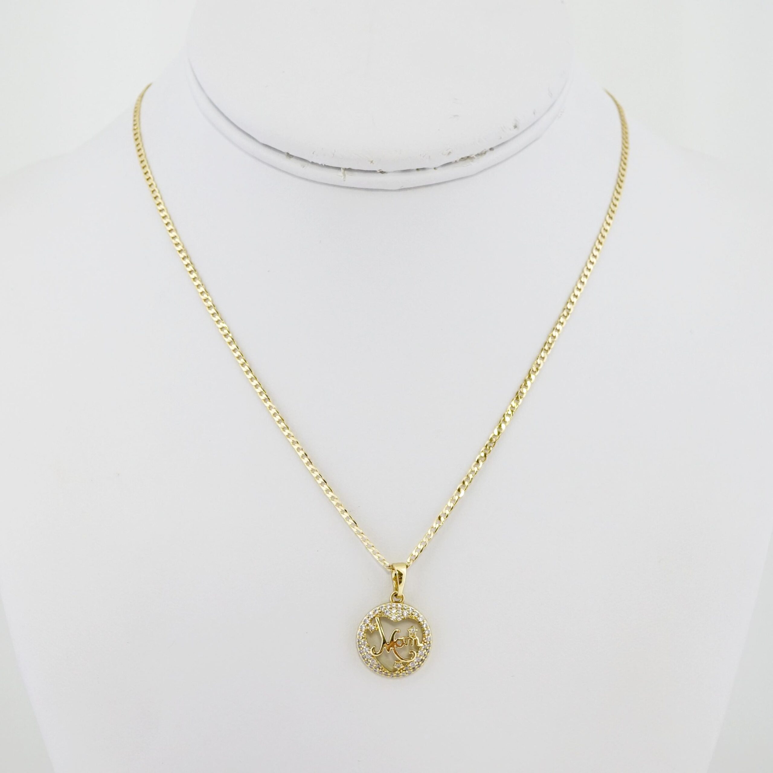 Cadena de Acero Bañada en Oro 14k – CH0144