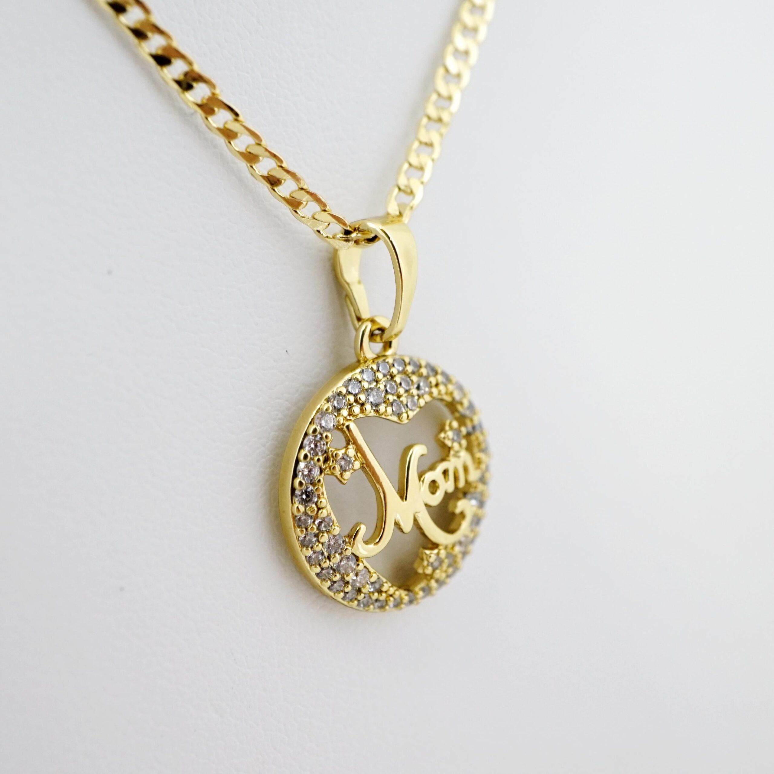 Cadena de Acero Bañada en Oro 14k – CH0144 - Imagen 2