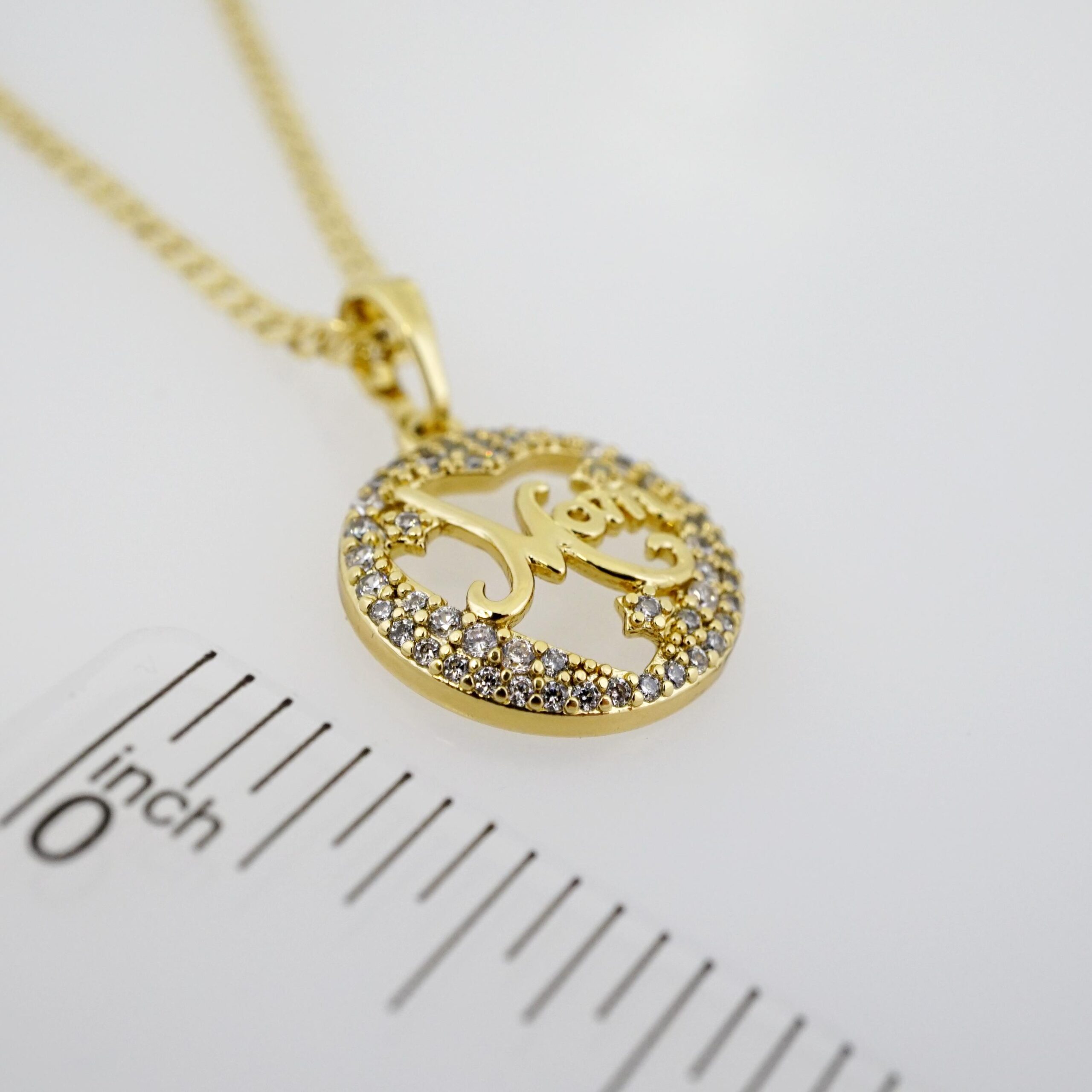Cadena de Acero Bañada en Oro 14k – CH0144 - Imagen 3