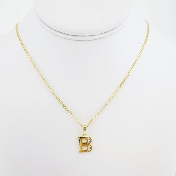 Cadena de Acero Bañada en Oro 14k – CH0156