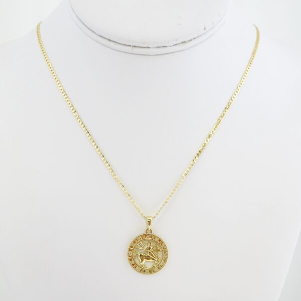 Cadena de Acero Bañada en Oro 14k – CH0178