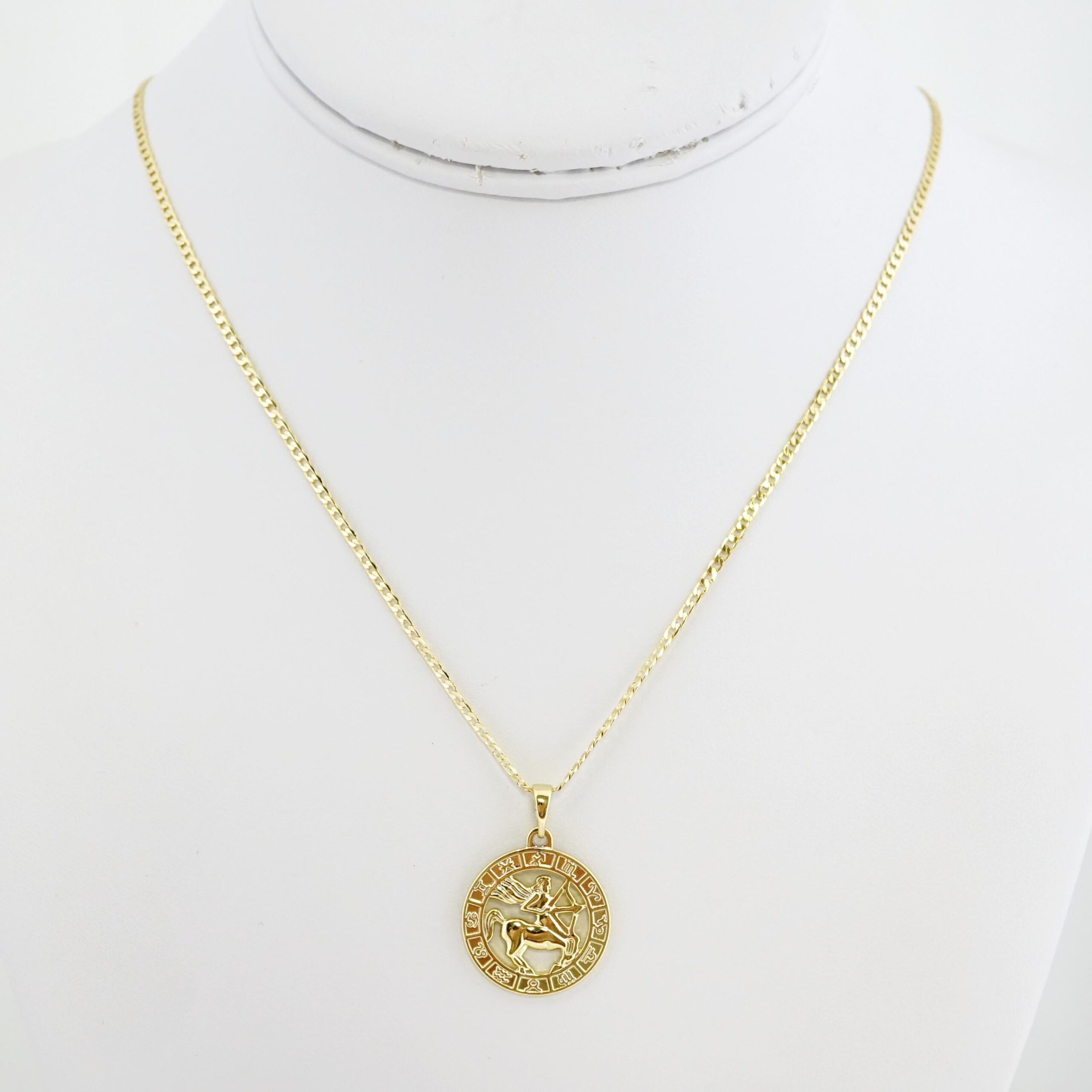 Cadena de Acero Bañada en Oro 14k – CH0178