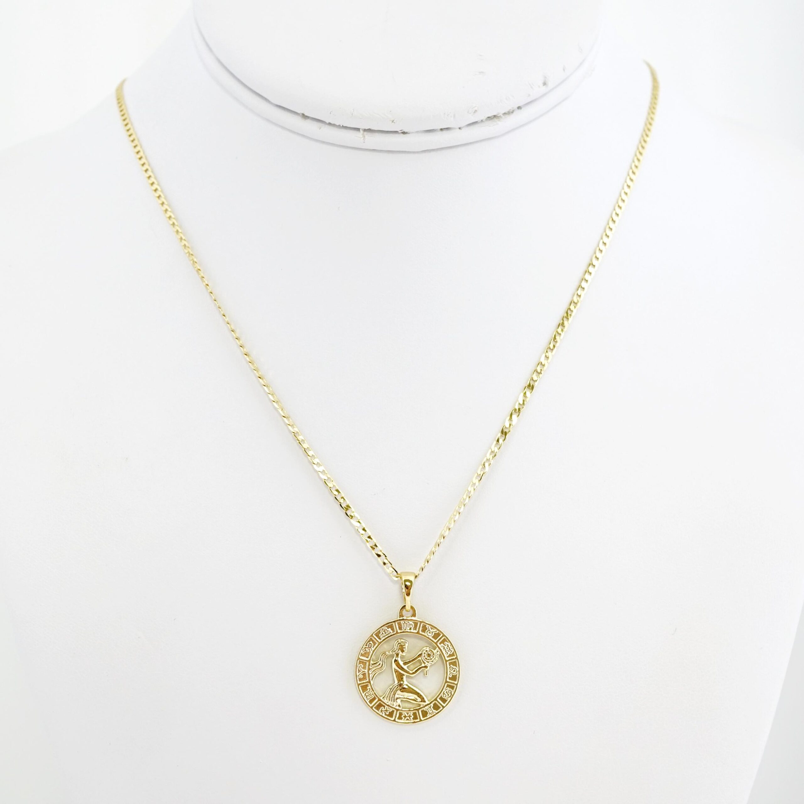 Cadena de Acero Bañada en Oro 14k – CH0180