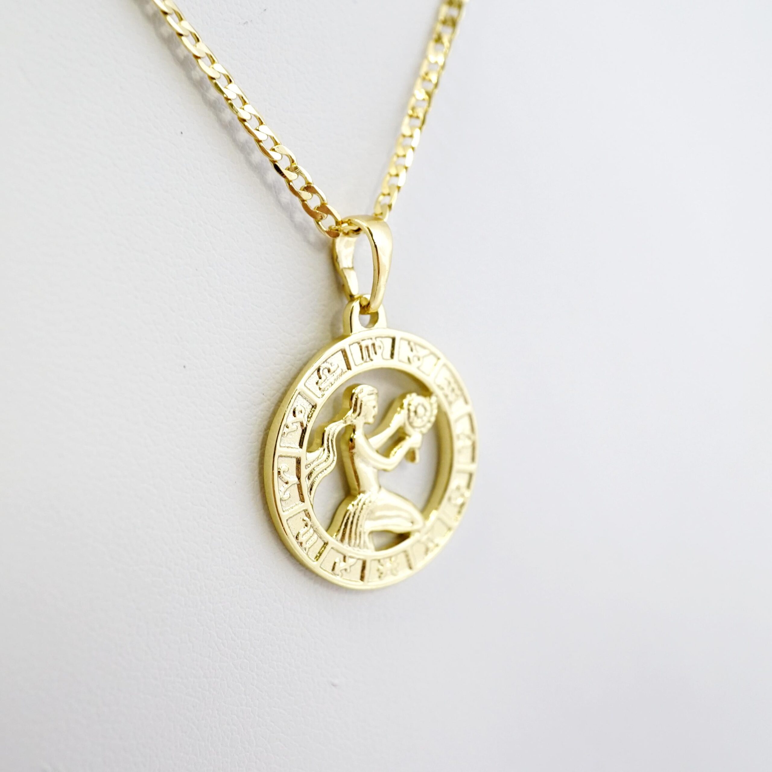 Cadena de Acero Bañada en Oro 14k – CH0180 - Imagen 2