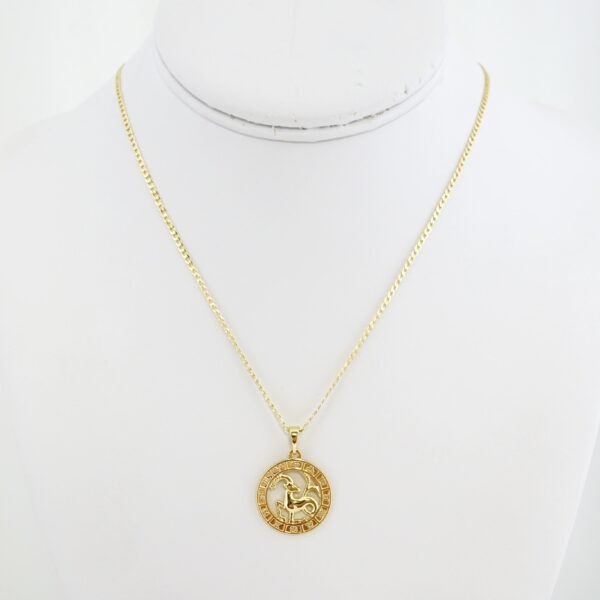 Cadena de Acero Bañada en Oro 14k – CH0182