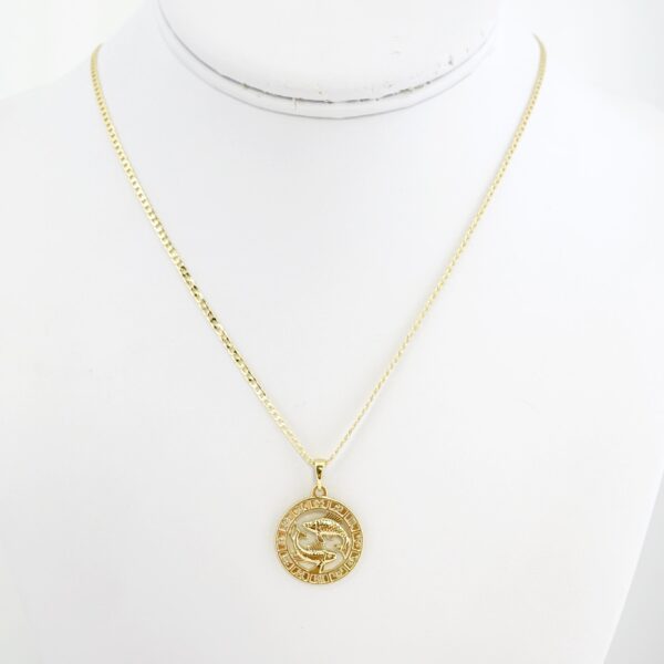 Cadena de Acero Bañada en Oro 14k – CH0181