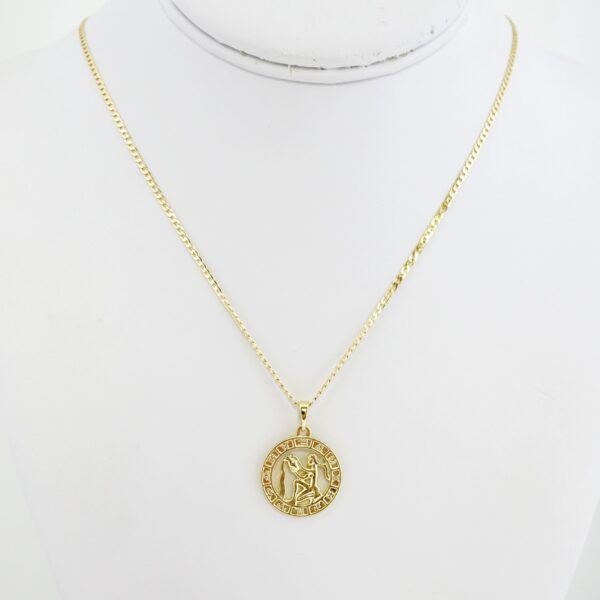 Cadena de Acero Bañada en Oro 14k – CH0171