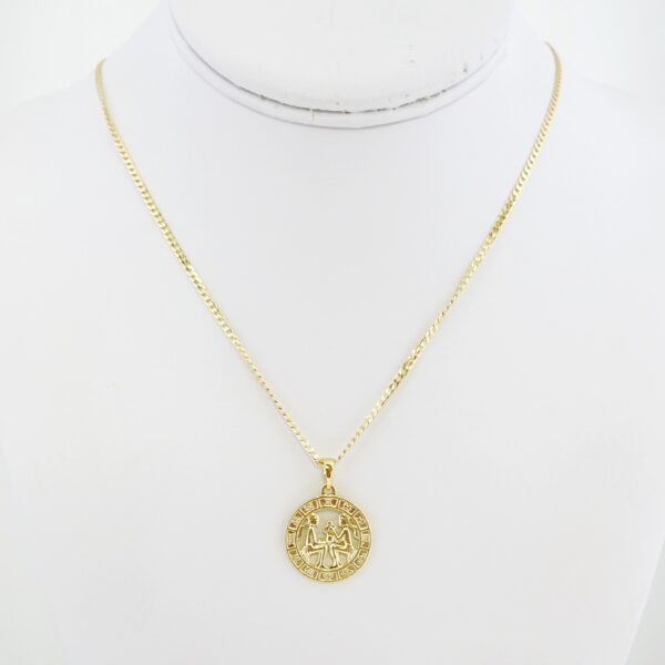 Cadena de Acero Bañada en Oro 14k – CH0172