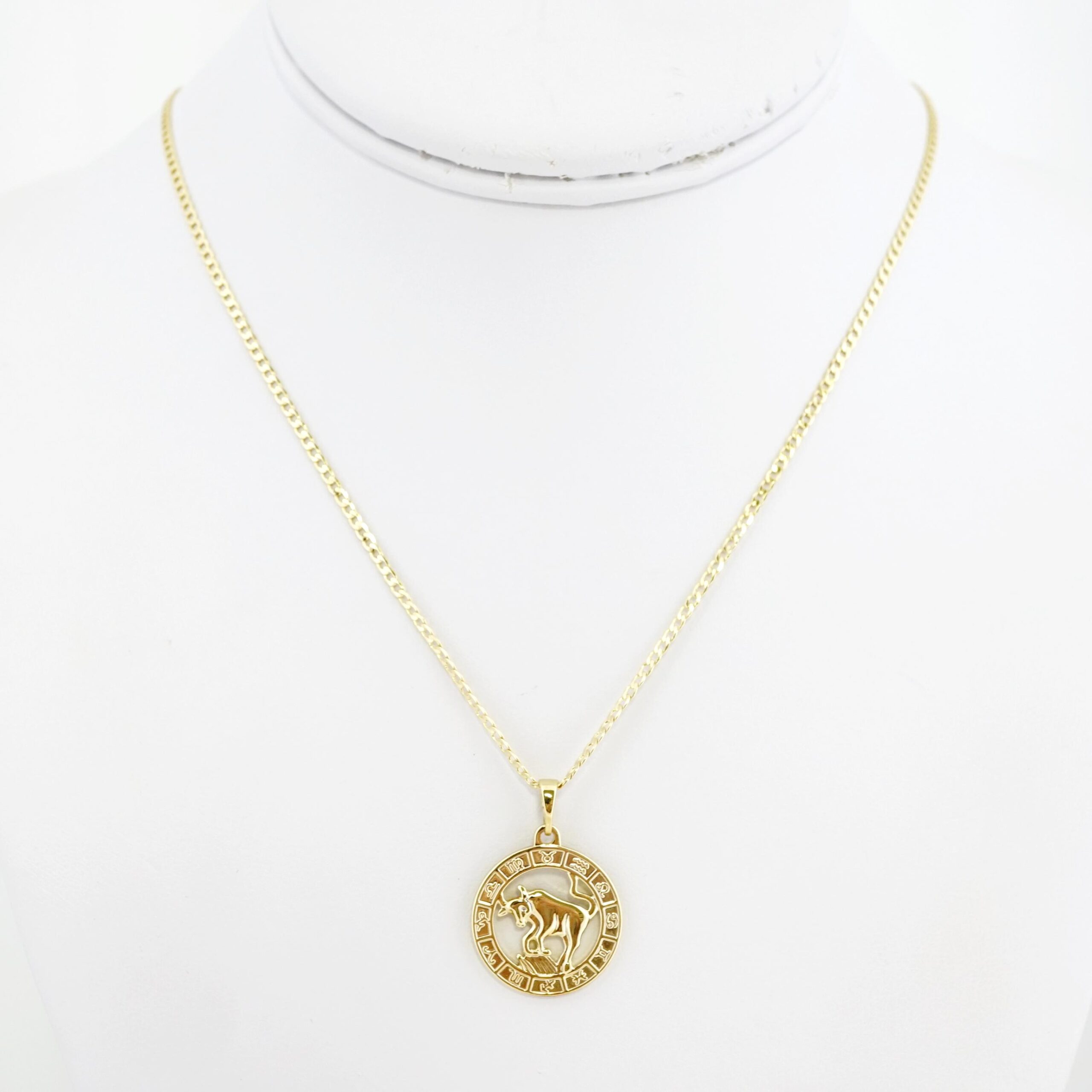 Cadena de Acero Bañada en Oro 14k – CH0173