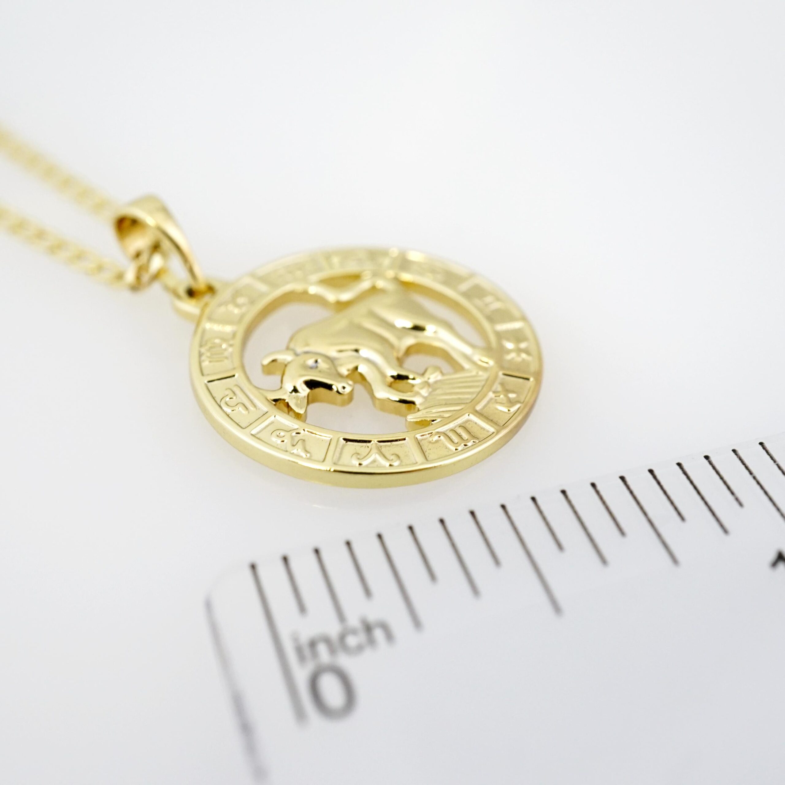 Cadena de Acero Bañada en Oro 14k – CH0173 - Imagen 3
