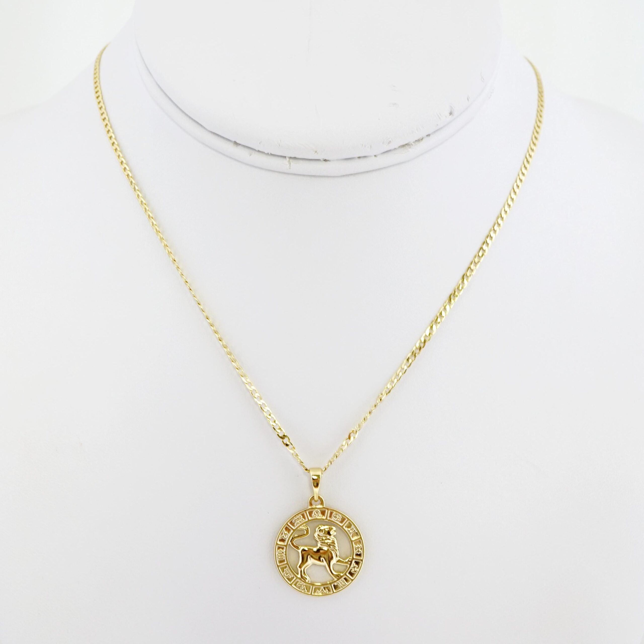 Cadena de Acero Bañada en Oro 14k – CH0175