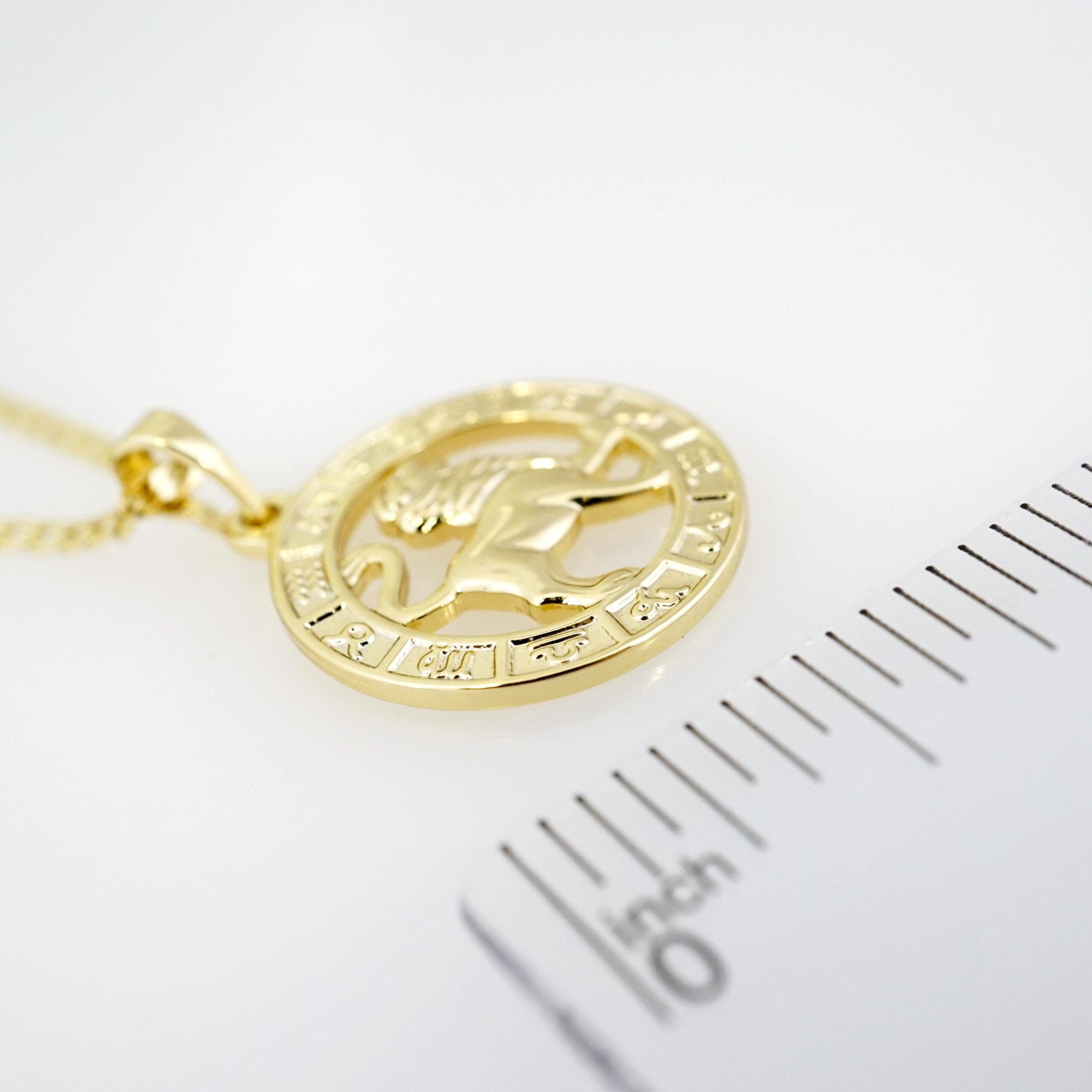 Cadena de Acero Bañada en Oro 14k – CH0175 - Imagen 3