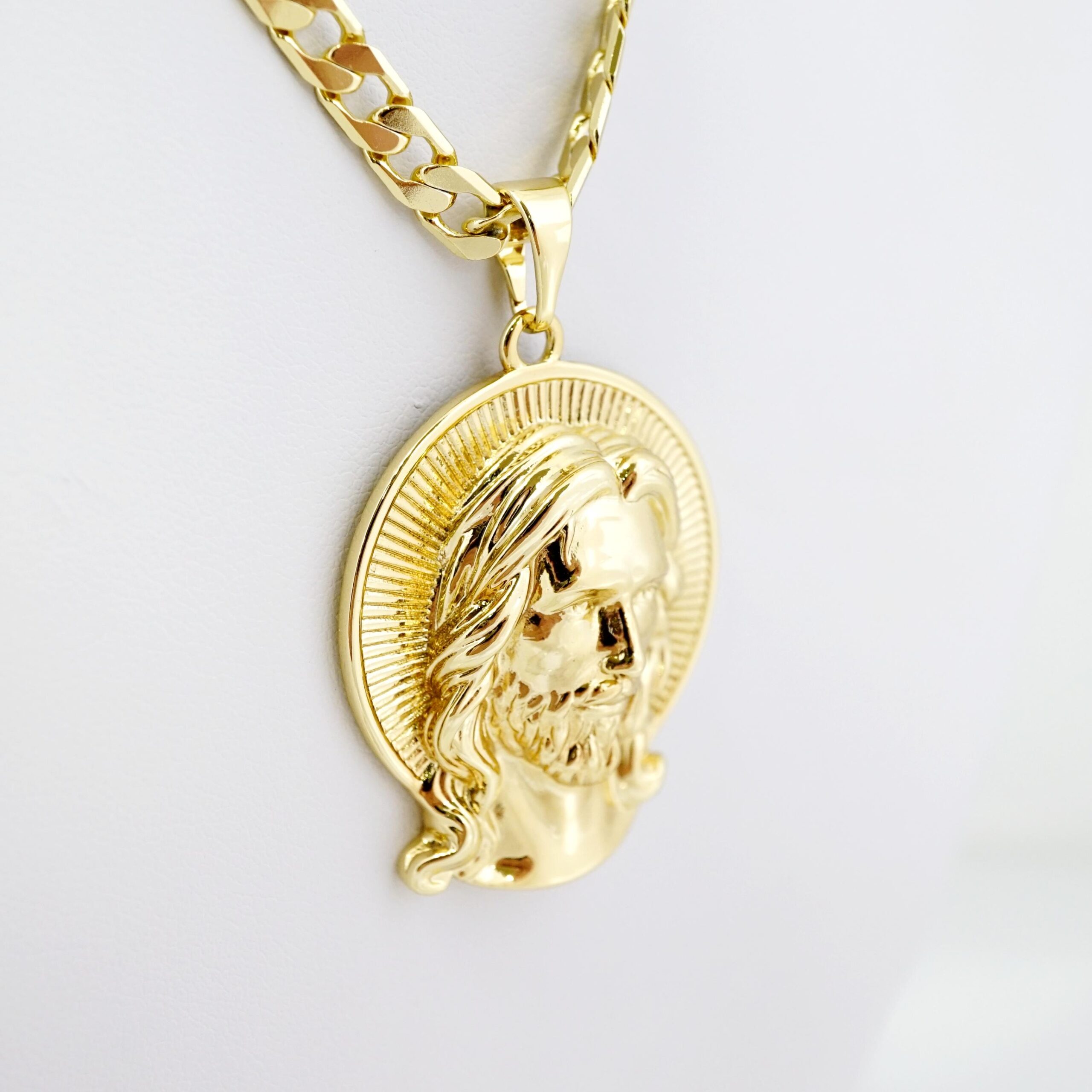 Cadena de Acero Bañada en Oro 14k – CH0191 - Imagen 2