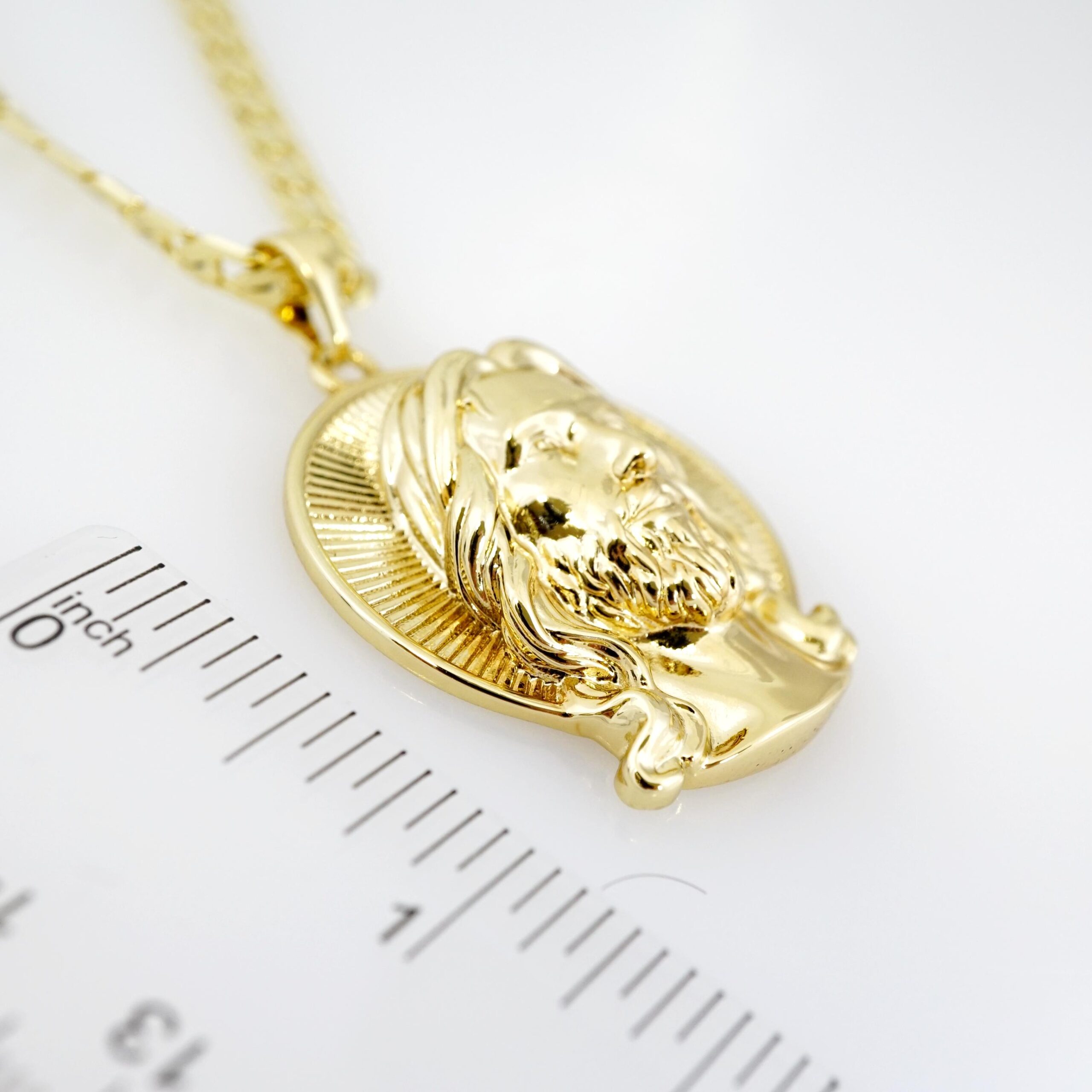 Cadena de Acero Bañada en Oro 14k – CH0191 - Imagen 3