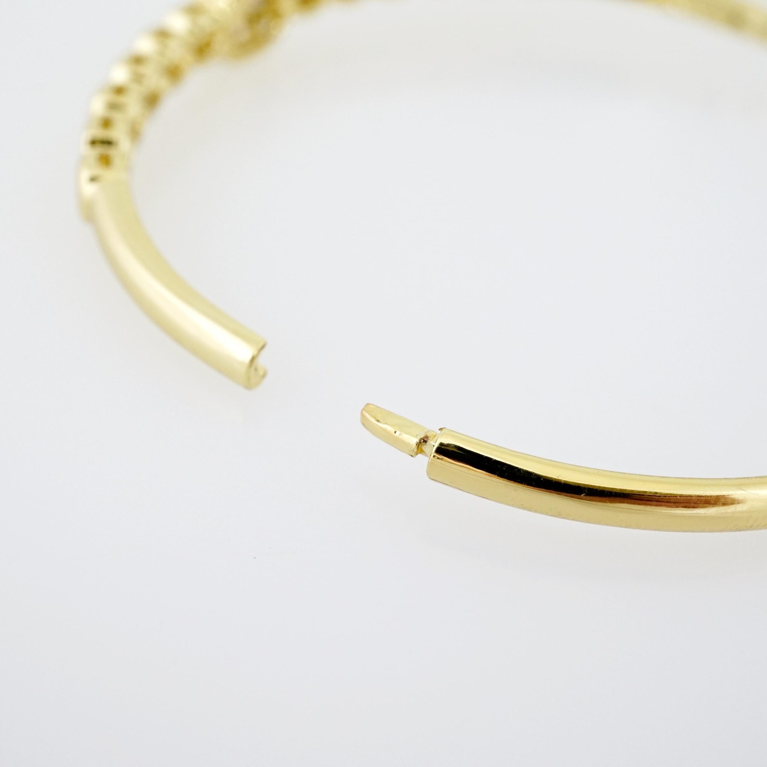 Pulso de Acero Bañado en Oro 14k - BA108 - Imagen 3